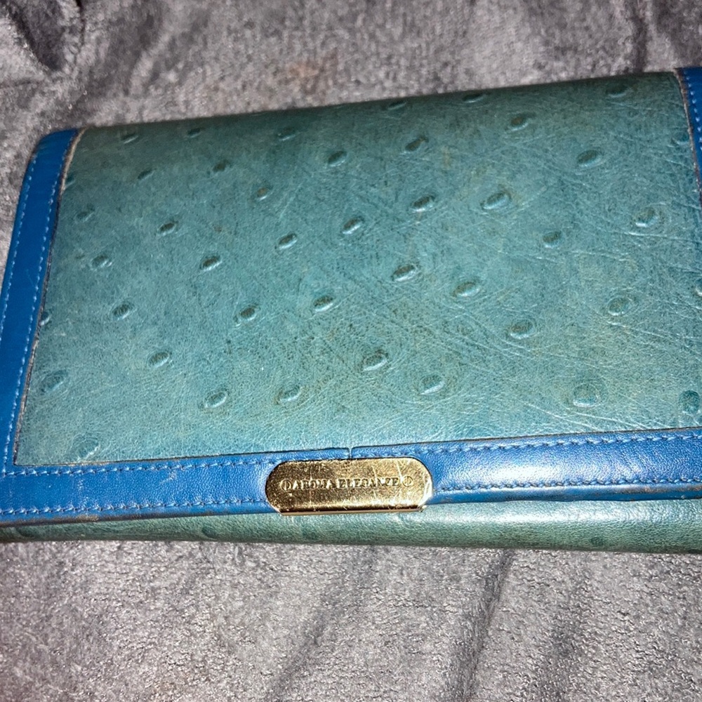Teal aroma elegance wallet